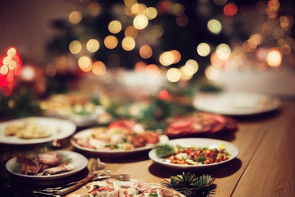 Kerst tafel
